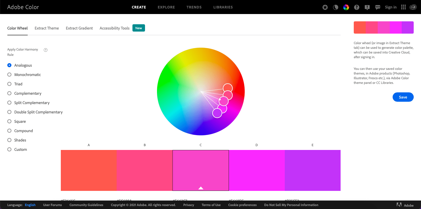 adobe color cc