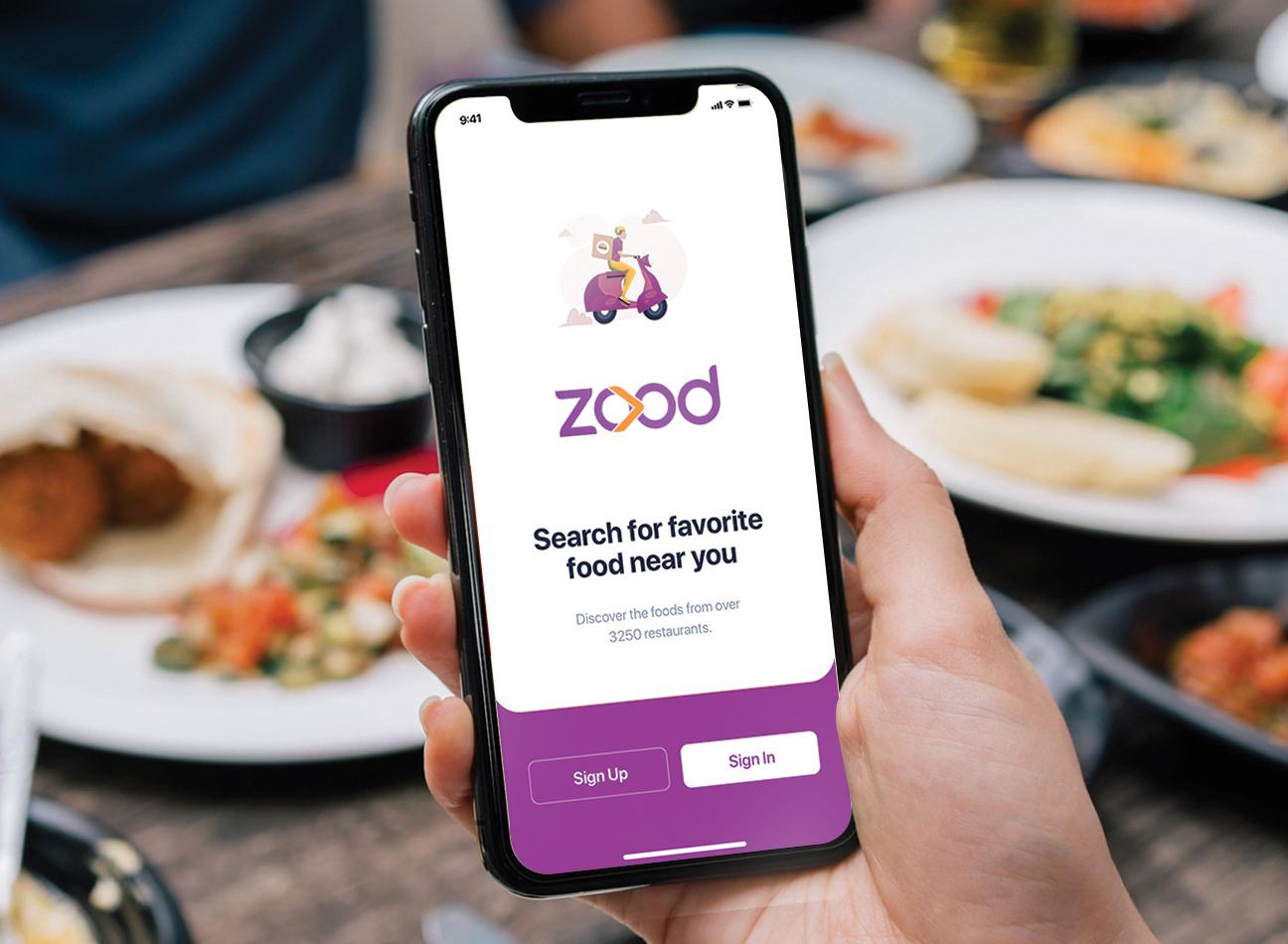 Zood Food Delivery App