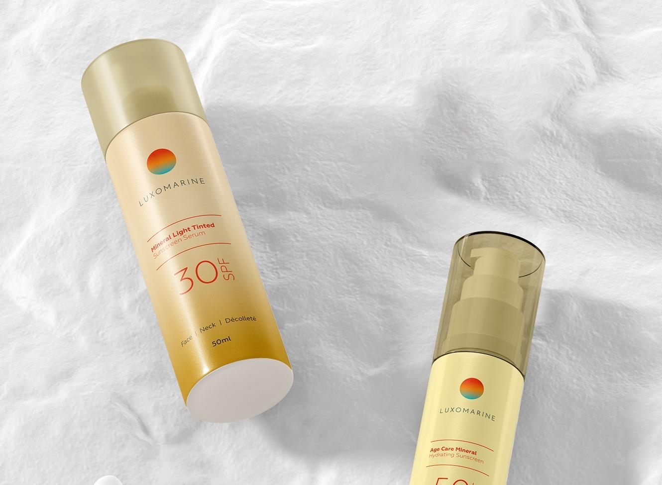 Luxomarine Natural Sunscreen Products