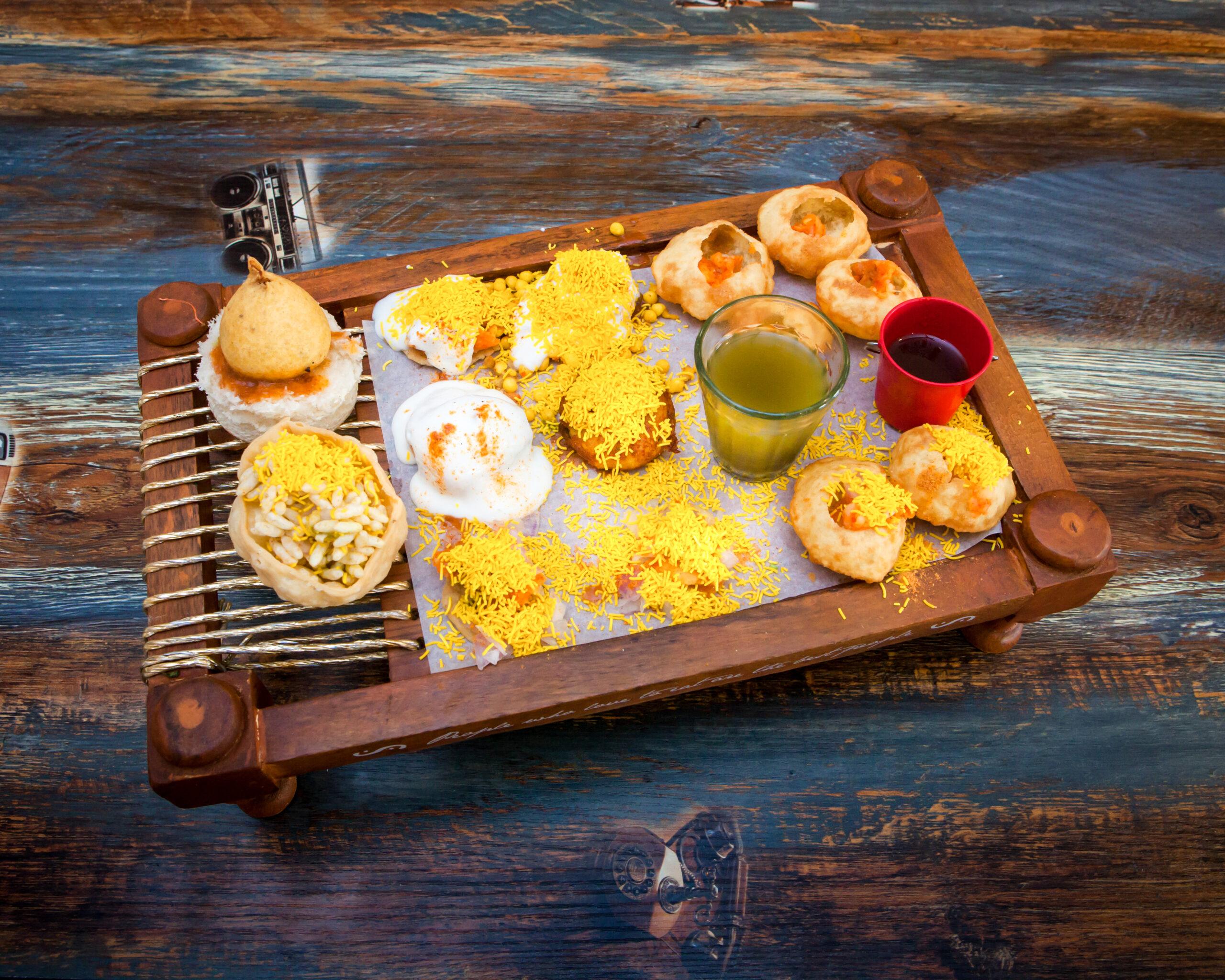 Indulge in Chaat Platter & Chai for Two for AED 51 Moonbox