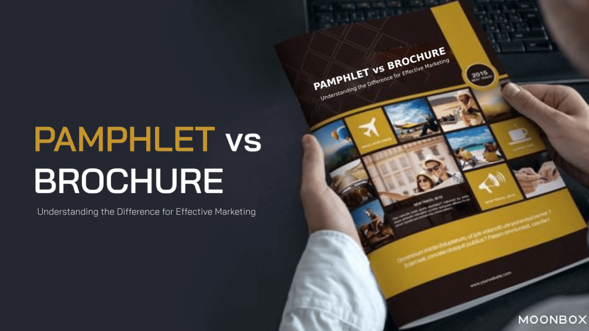 Pamphlet vs Brochure