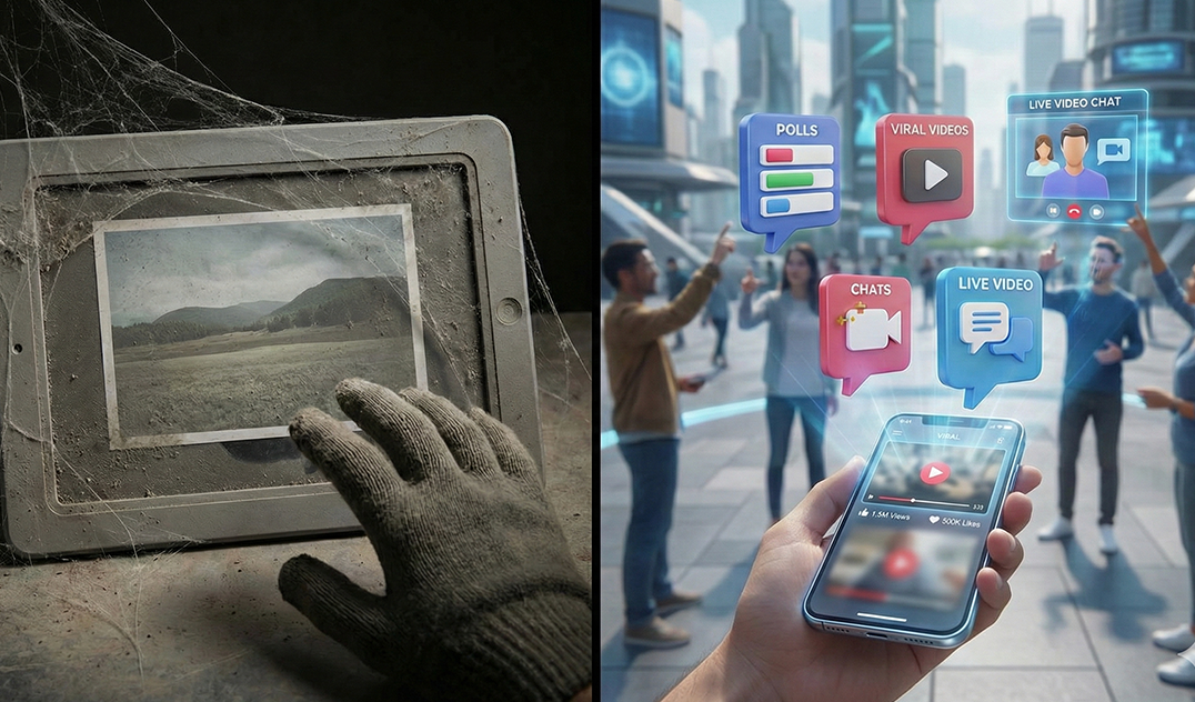 social media content